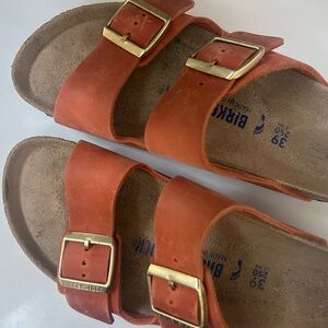 Birkenstock Orange Sandals